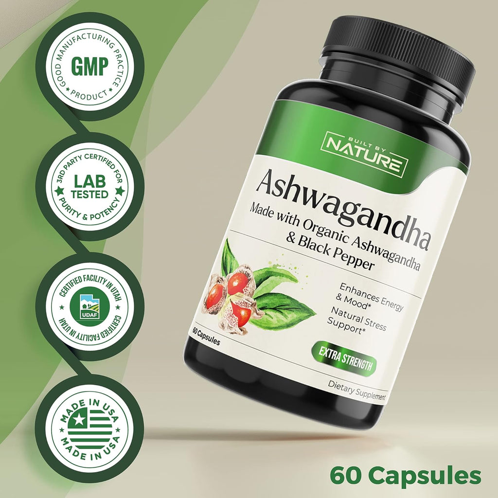 Ashwagandha with Black Pepper Capsules for Stress & Focus Support a7