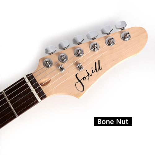 Electric Guitar 39 Inch Maple Neck Rosewood Fretboard Pink a7