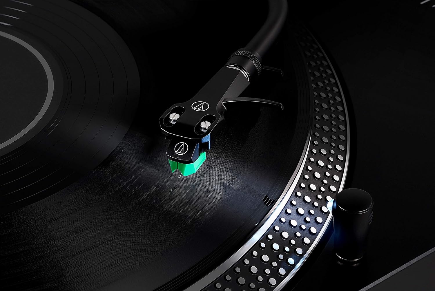 Turntable Wireless Direct-Drive Black k7