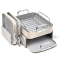 Caraway Square Cookware Set - Square Pans Set - Perfect for Griddling, Toasting, Searing, Roasting, and More - Non-Stick Ceramic Coated Pans - Non Toxic, PTFE & PFOA Free - Marigold