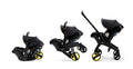 Doona Car Seat & Stroller, Safe and Supportive Travel System - Midnight Edition