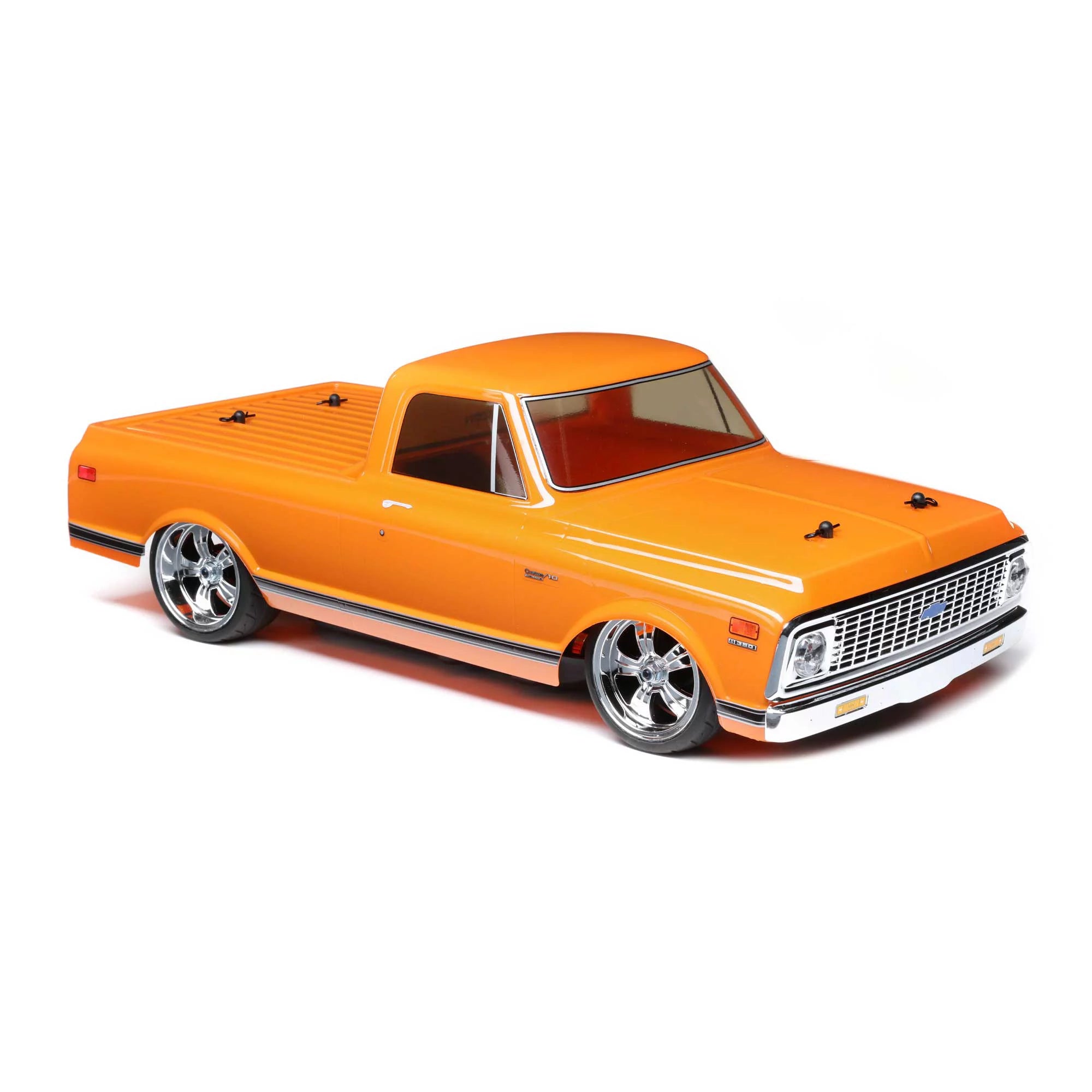 Losi RC Truck 1/10 1972 Chevy C10 Pickup V100 AWD RTR Orange Y2749