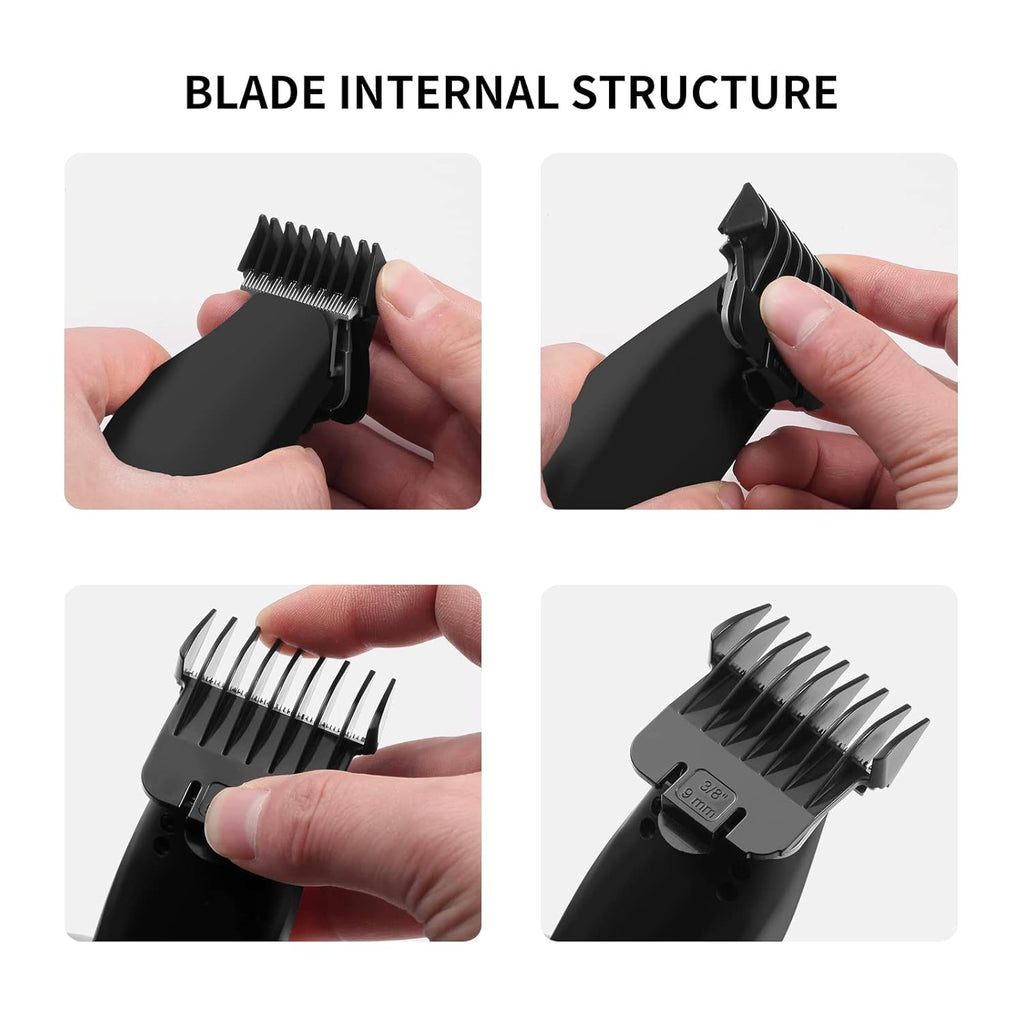 T Outliners Guards for Andis T Outliner, Snap-on Blade Combs, 4 Pack S796281