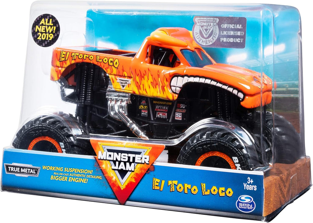 MJ Monster Jam El Toro Loco Die-Cast Truck 1:24 Scale C1375