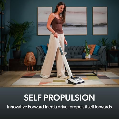 Cordless Vacuum Cleaner with Anti-Hair Wrap Brush Bar for Carpet and Hardwood Floors k7m