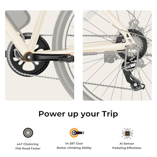 Electric Bike for Adults 500W Motor 40Mile Range 7-Speed k9