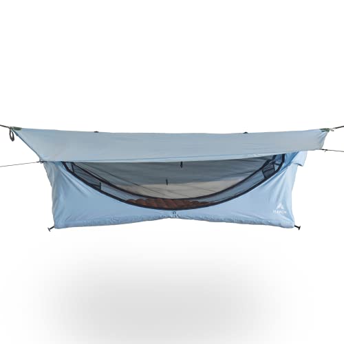 Haven Tents Lay Flat Hammock Tent with Mosquito Net, Insulated Pad and Rainfly M380