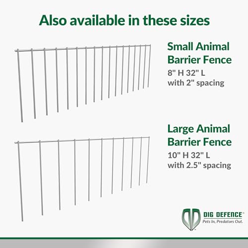 Animal Barrier Fence X-Large 2 Pack 4ft Total Length k7
