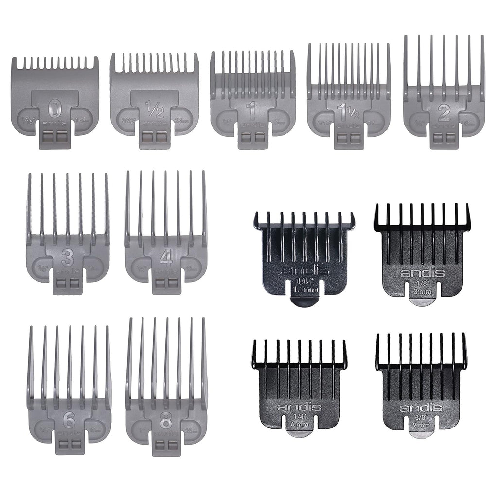 Andis Barber Combo Adjustable Clipper & T-Outliner Trimmer with Blade Brush Y358