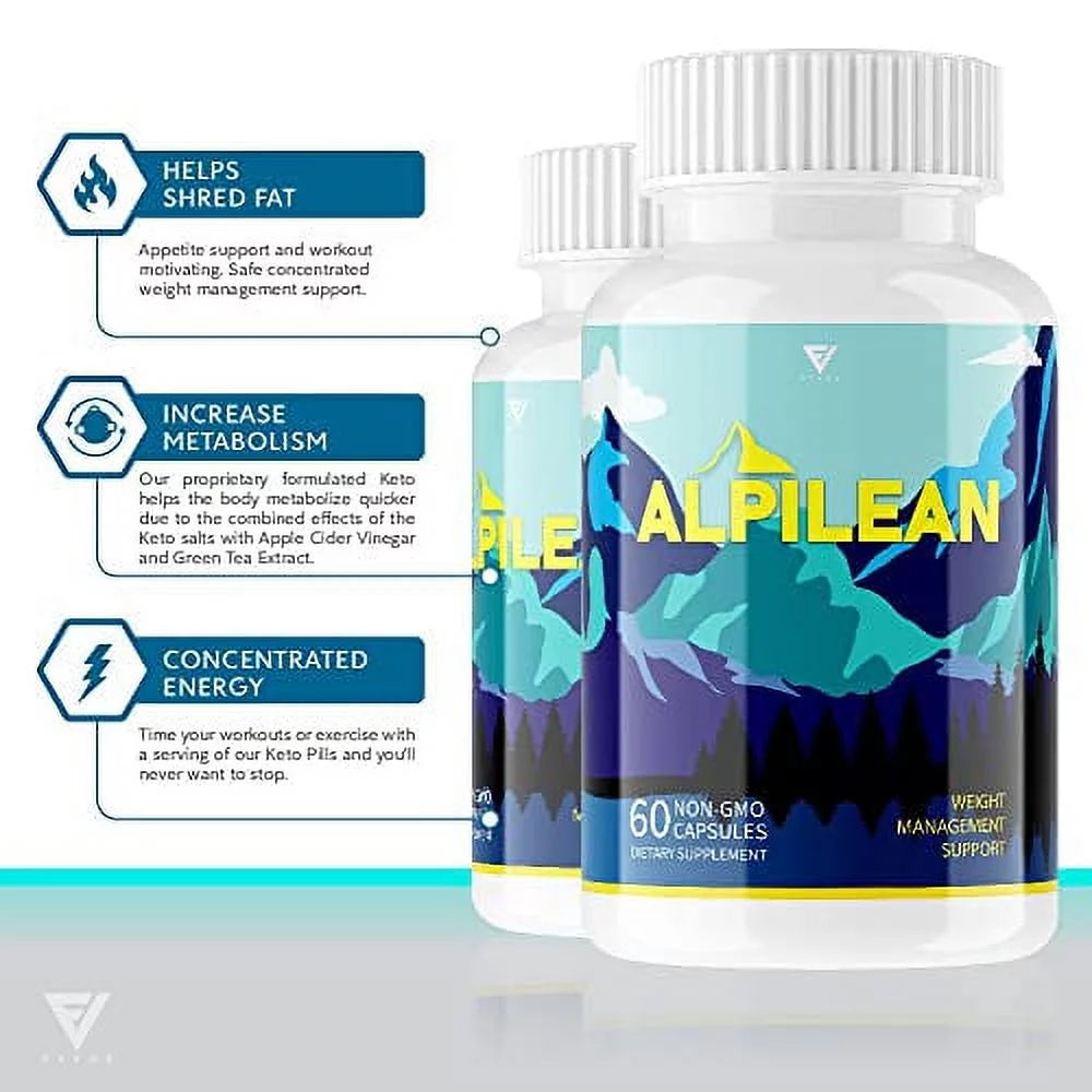 Alpilean Max Weight Loss Capsules Supplement, 300 Capsules E484956