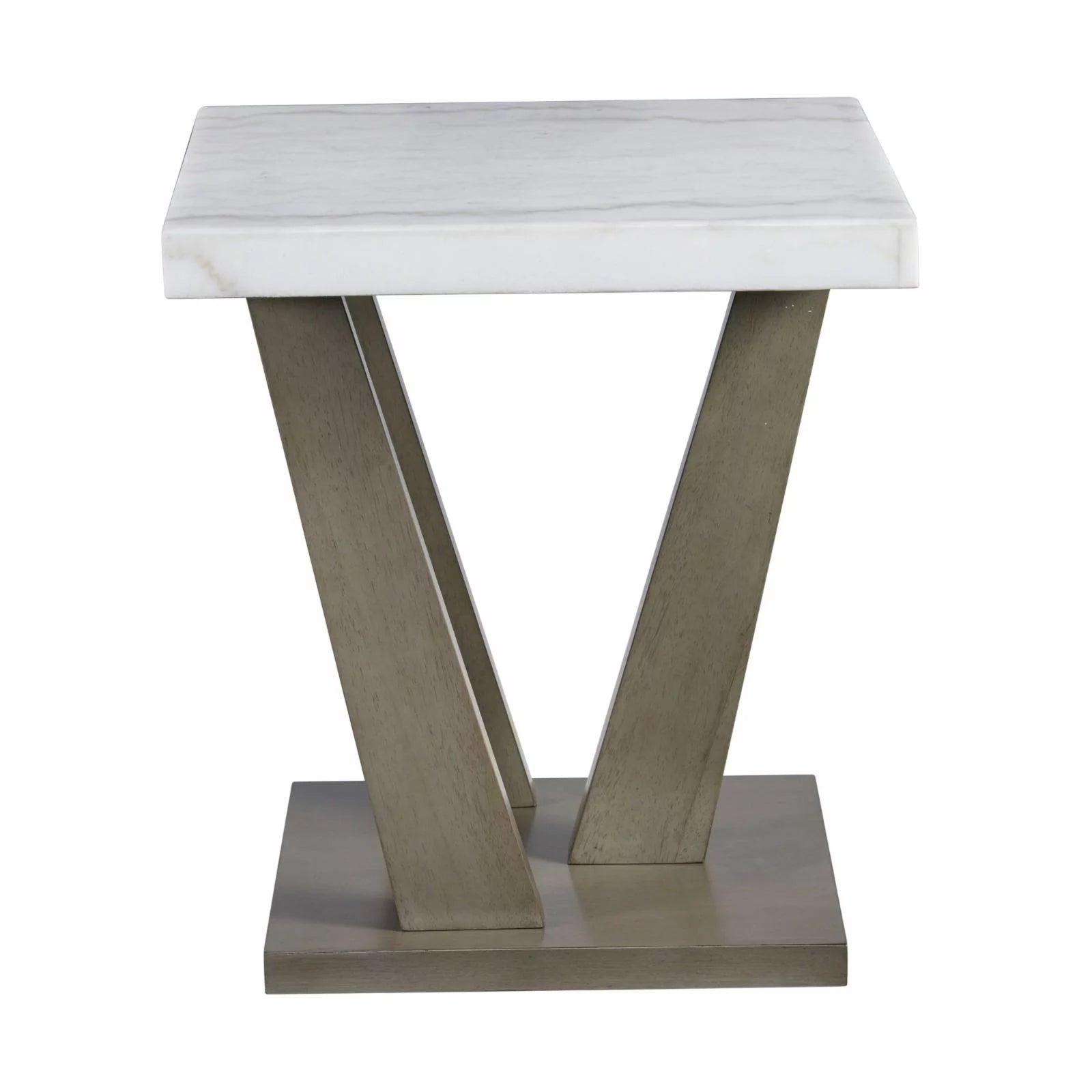 Picket House Furnishings Graham Square End Table Gray S76619