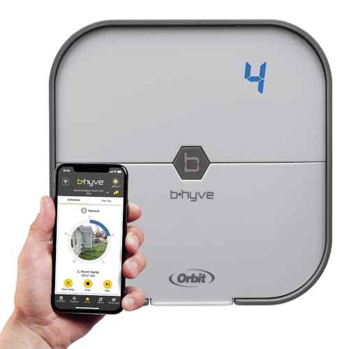 Smart Sprinkler Controller 4-Zone Gray k7