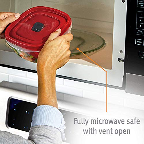 Rubbermaid Easy Find Vented Lid Food Storage Container, 3-Cup I1080