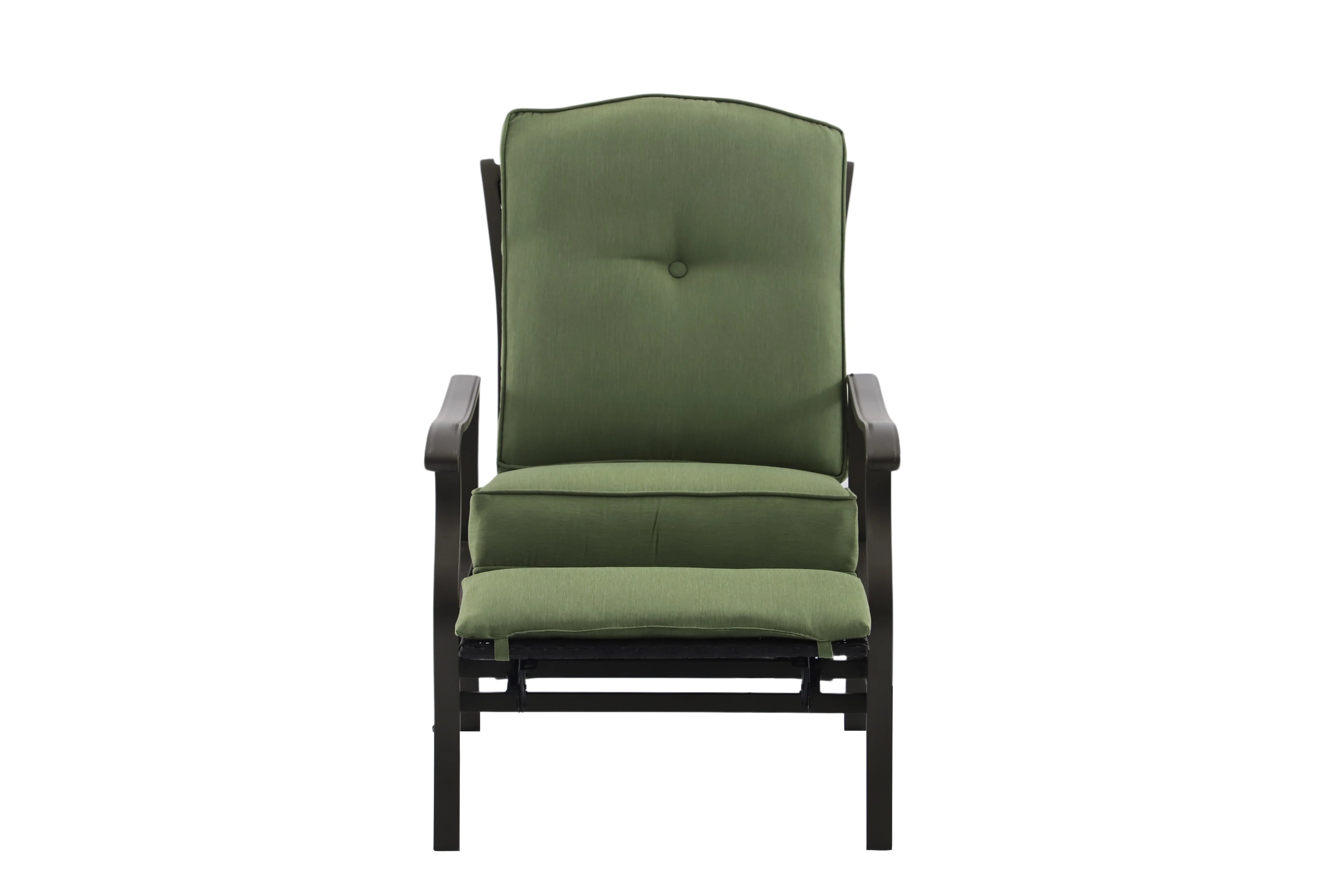 Better Homes & Gardens Steel Providence Outdoor Recliner, Green H3342