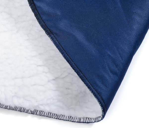 Wheelchair Winter Poncho Navy k7m