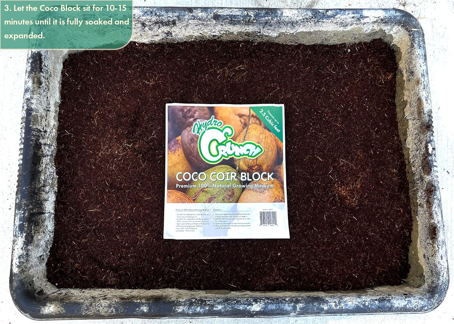 Coco Coir Block 2.5 Cubic Ft 2-Pack a7