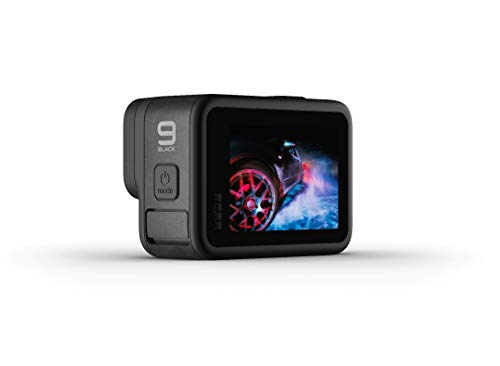 GoPro HERO9 Black Waterproof Action Camera with 5K Video and Front LCD Y57654