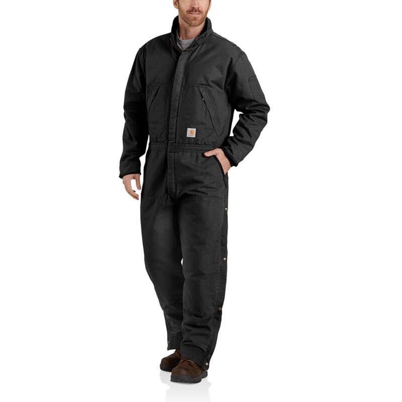 Insulated Duck Coverall Brown q7k