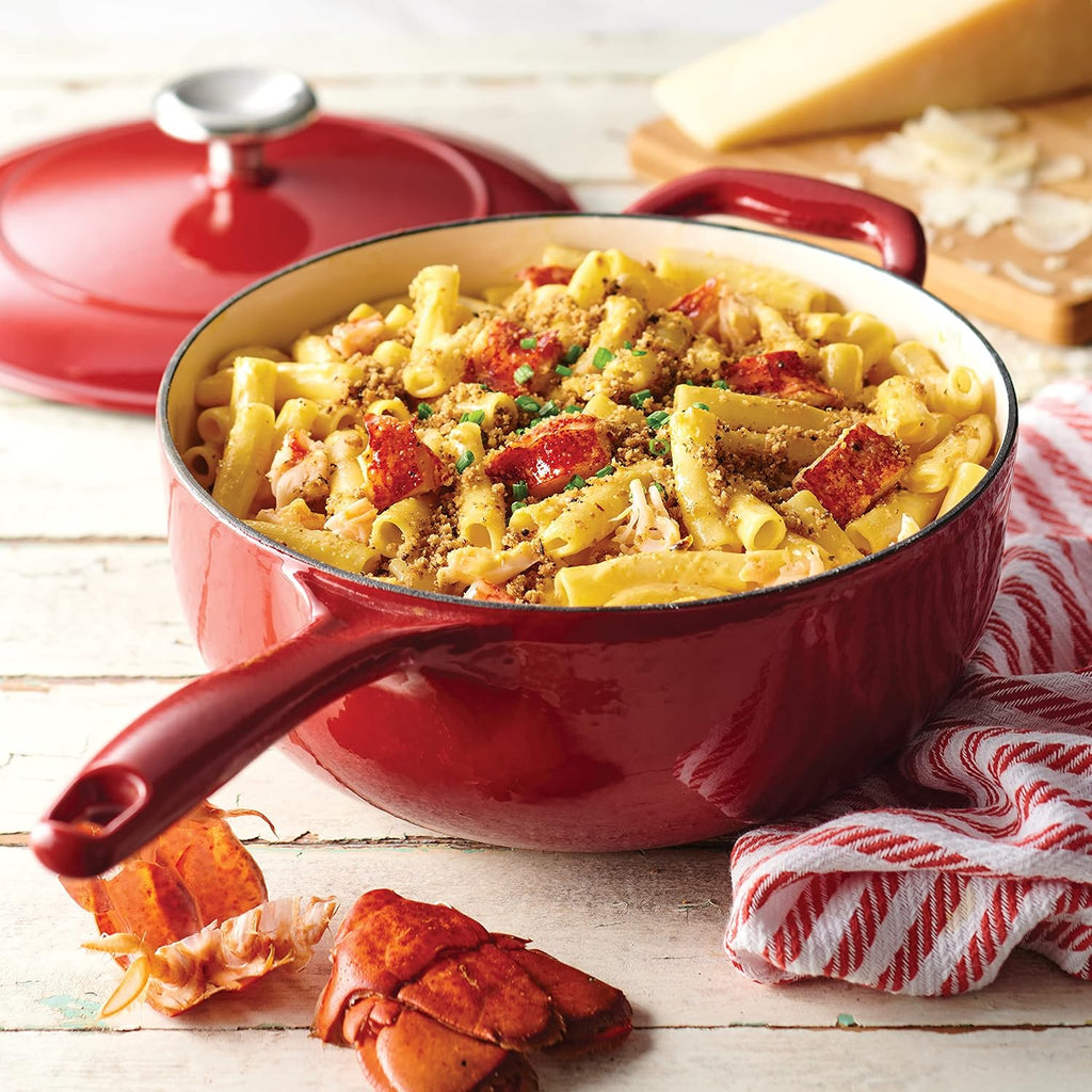 Tramontina Enameled Cast Iron Saucier 3-Quart Red S150056