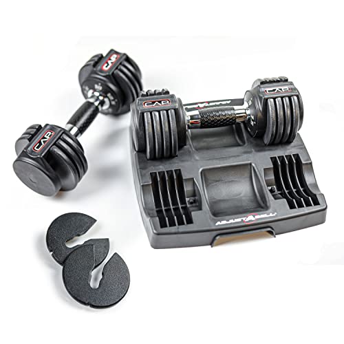 CAP Barbell ADJUSTABELL Adjustable Round Dumbbell Weights G67342
