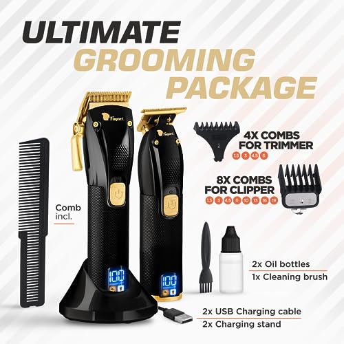 Hair Clippers for Men Cordless Trimmer Set k7p