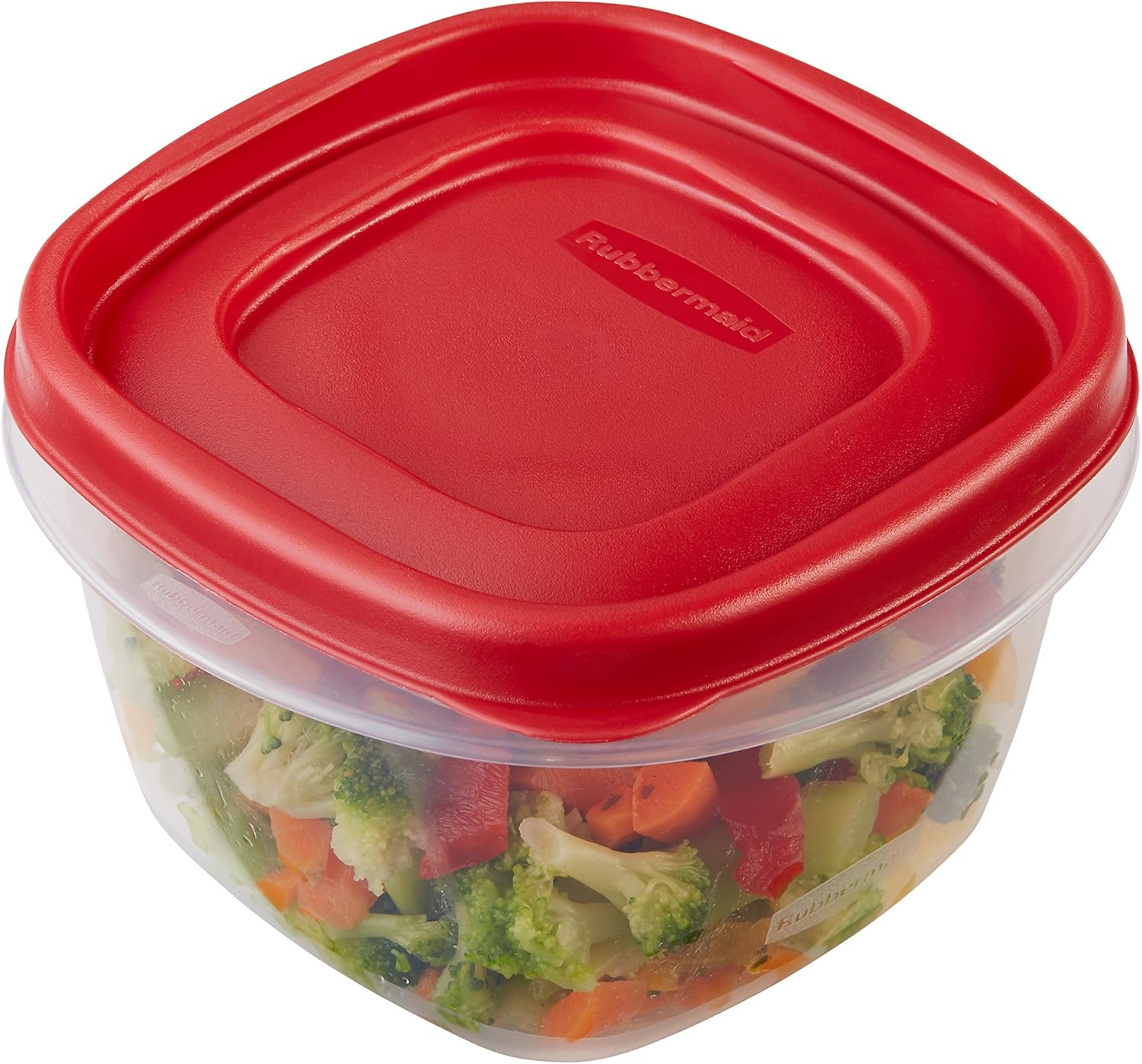 Rubbermaid Easy Find Lids Food Storage Containers, Racer Red, 18-Piece Set Z592577