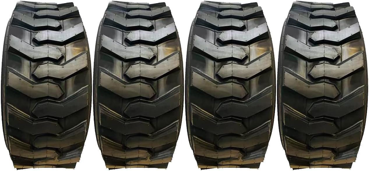 4 HORSESHOE 12x16.5 14PLY R-4 Skid Steer Tubeless Tires O7240