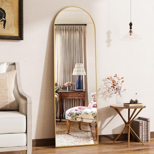 Arch Full Length Floor Mirror with Stand 7k