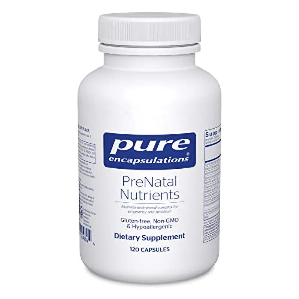 Pure Encapsulations PreNatal Nutrients Multivitamin, 120 Capsules N5831