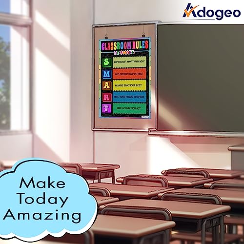 ADOGEO Be Different Poster - 16” x 24” Motivational Wall Art for Classroom B67833