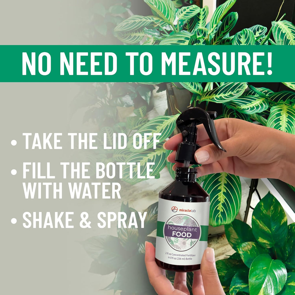 Liquid Houseplant Fertilizer Organic Indoor Plant Food 2 oz k7