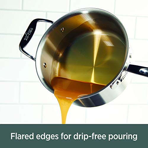 All-Clad D5 5-Ply Brushed Stainless Steel Cookware Set 14 Piece K2037