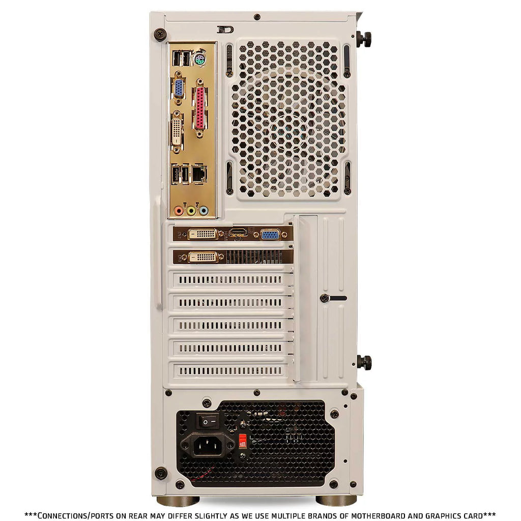 Gaming Desktop PC Intel Core i5 GTX 650 8GB RAM 1TB HDD White k7