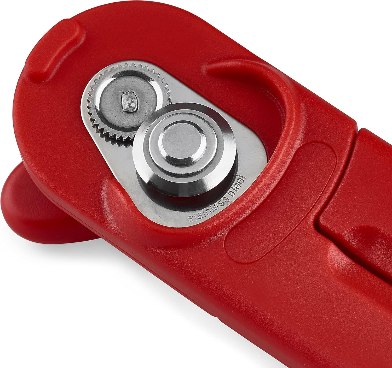 Zyliss MagiCan Manual Can Opener with Lid Release, Red O771