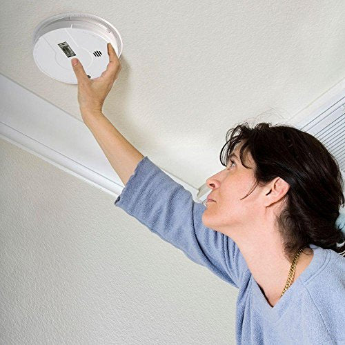 Kidde Hardwired Smoke Detector with Safety Light, 9V Battery Backup S3979