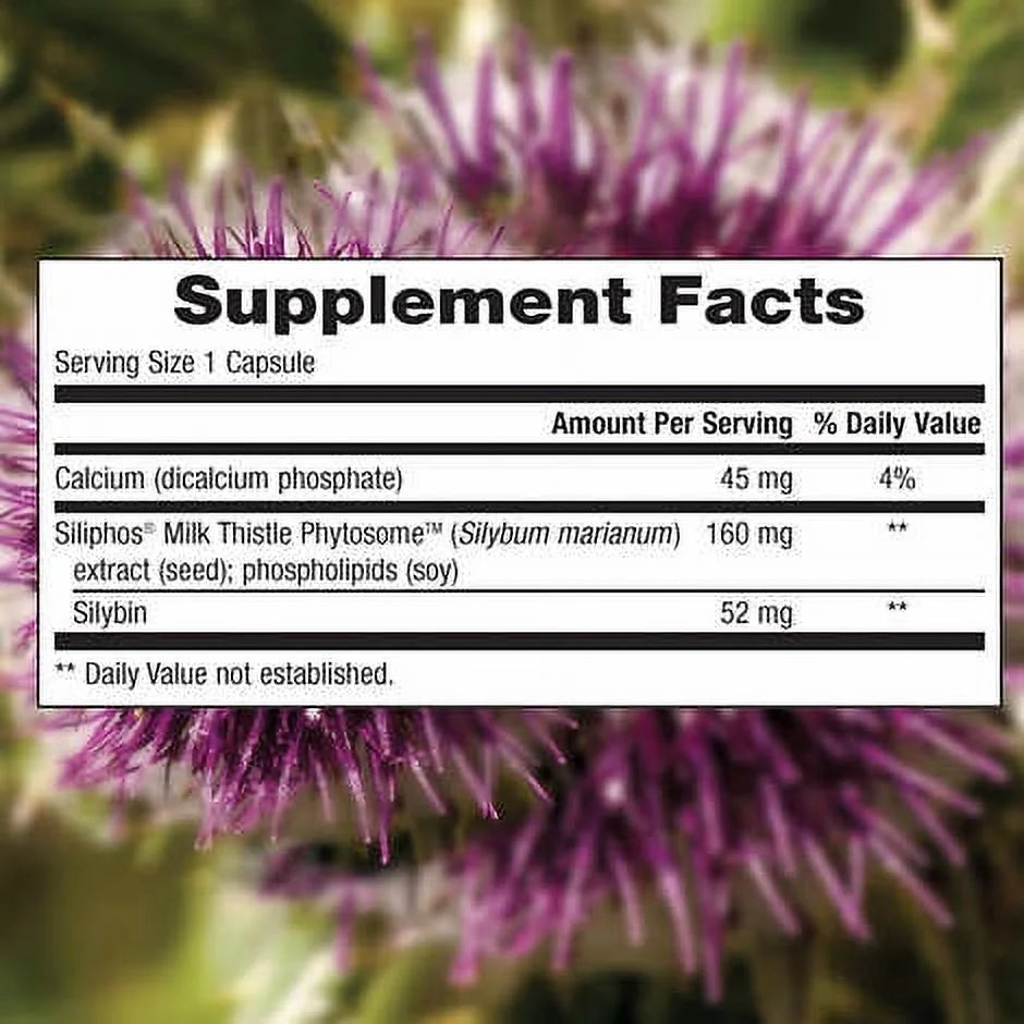 trunature Milk Thistle 160 mg, 120 Vegetarian Capsules L696