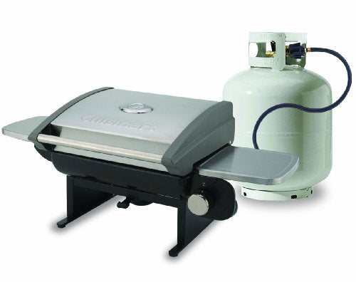Cuisinart Portable Gas Grill with 150 sq. in. Cooking Surface and Tote Cover K385261