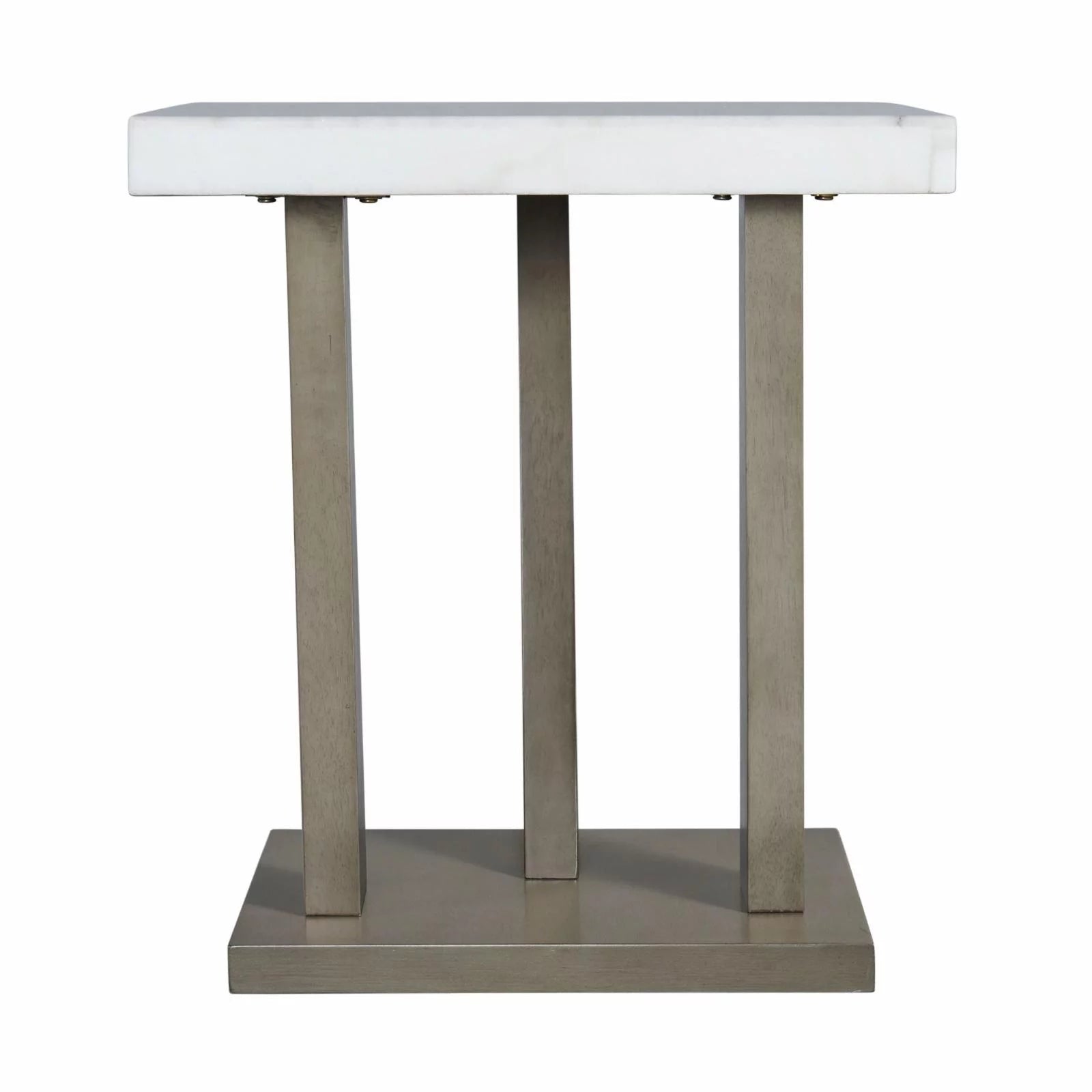 Picket House Furnishings Graham Square End Table Gray S76619