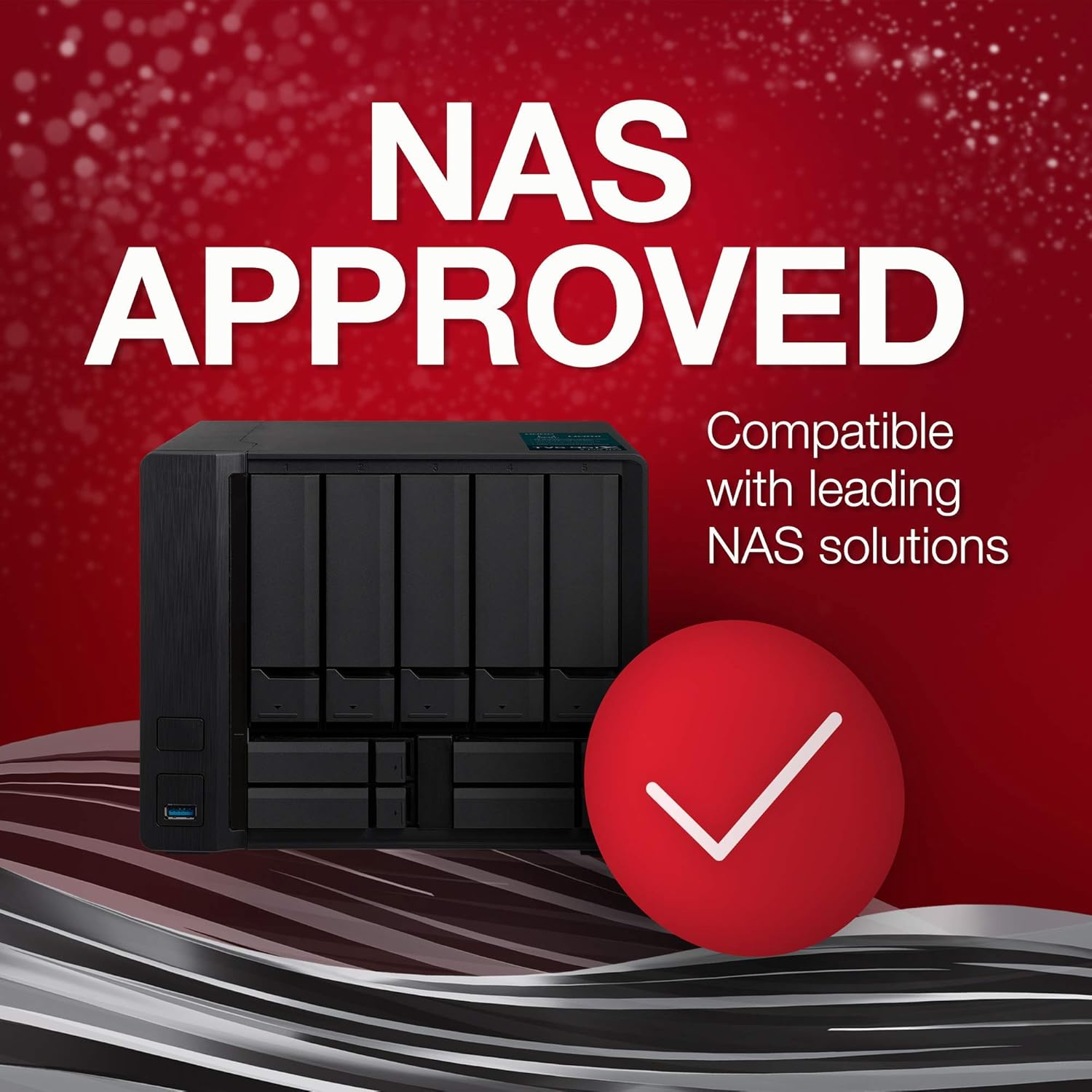 10TB NAS Internal Hard Drive CMR 3.5 Inch SATA 7200 RPM k7