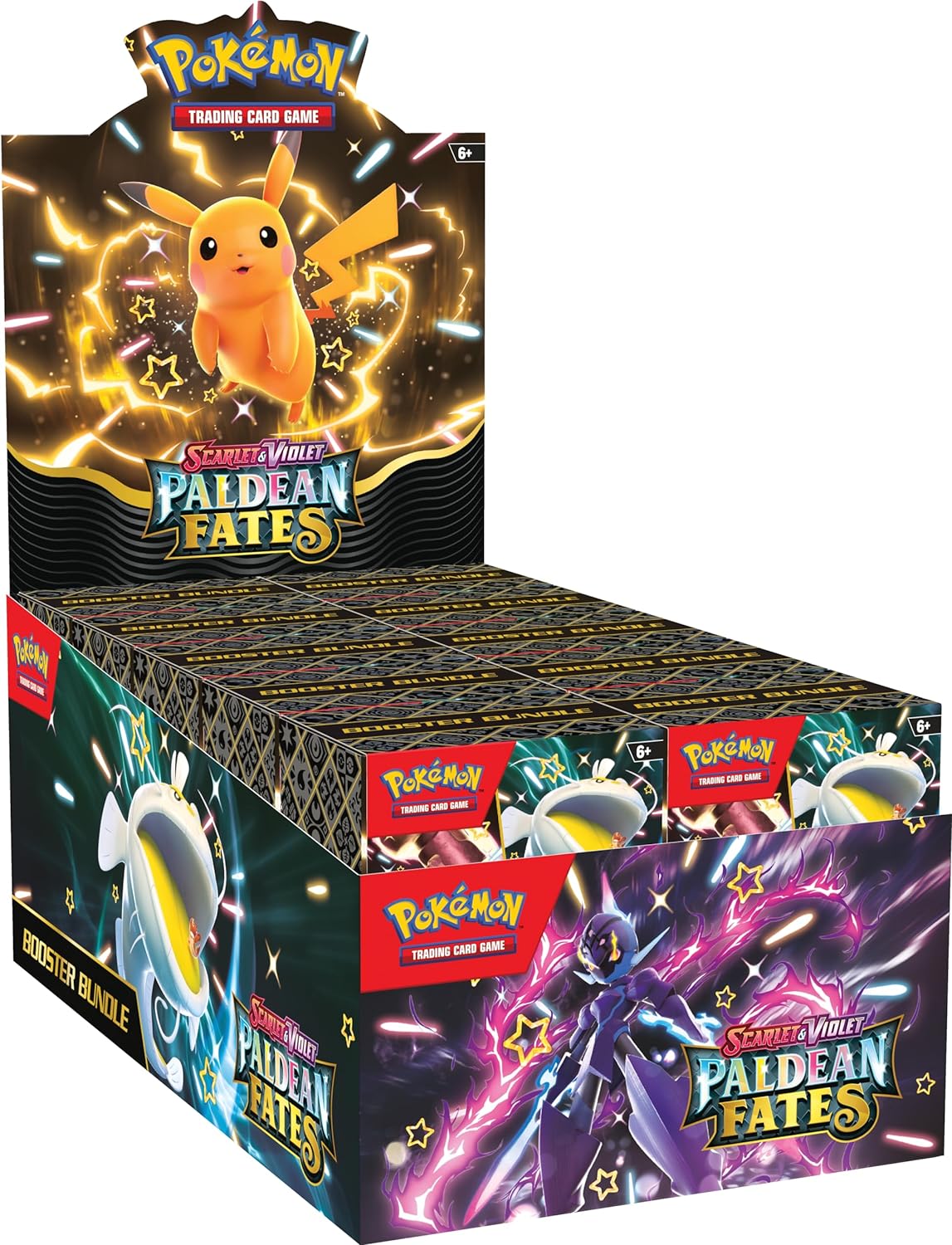 POKEMON TCG Scarlet and Violet Paldean Fates Booster Bundle X43507