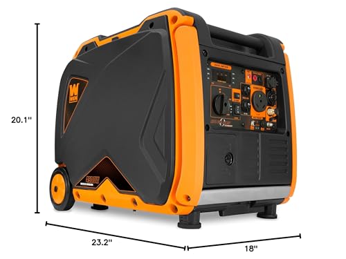Quiet 6800-Watt Dual Fuel Portable Inverter Generator with Electric Start k7