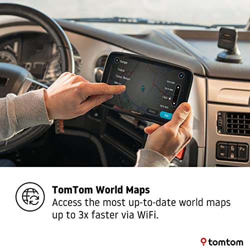 TomTom Truck GPS GO Expert 7 Inch HD with Custom Truck Routing and Traffic O89786