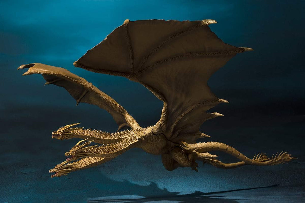 TAMASHII NATIONS Bandai S.H. MonsterArts King Ghidorah 2019 Action Figure J9554