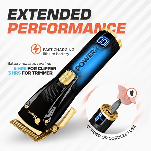 Hair Clippers for Men Cordless Trimmer Set k7p