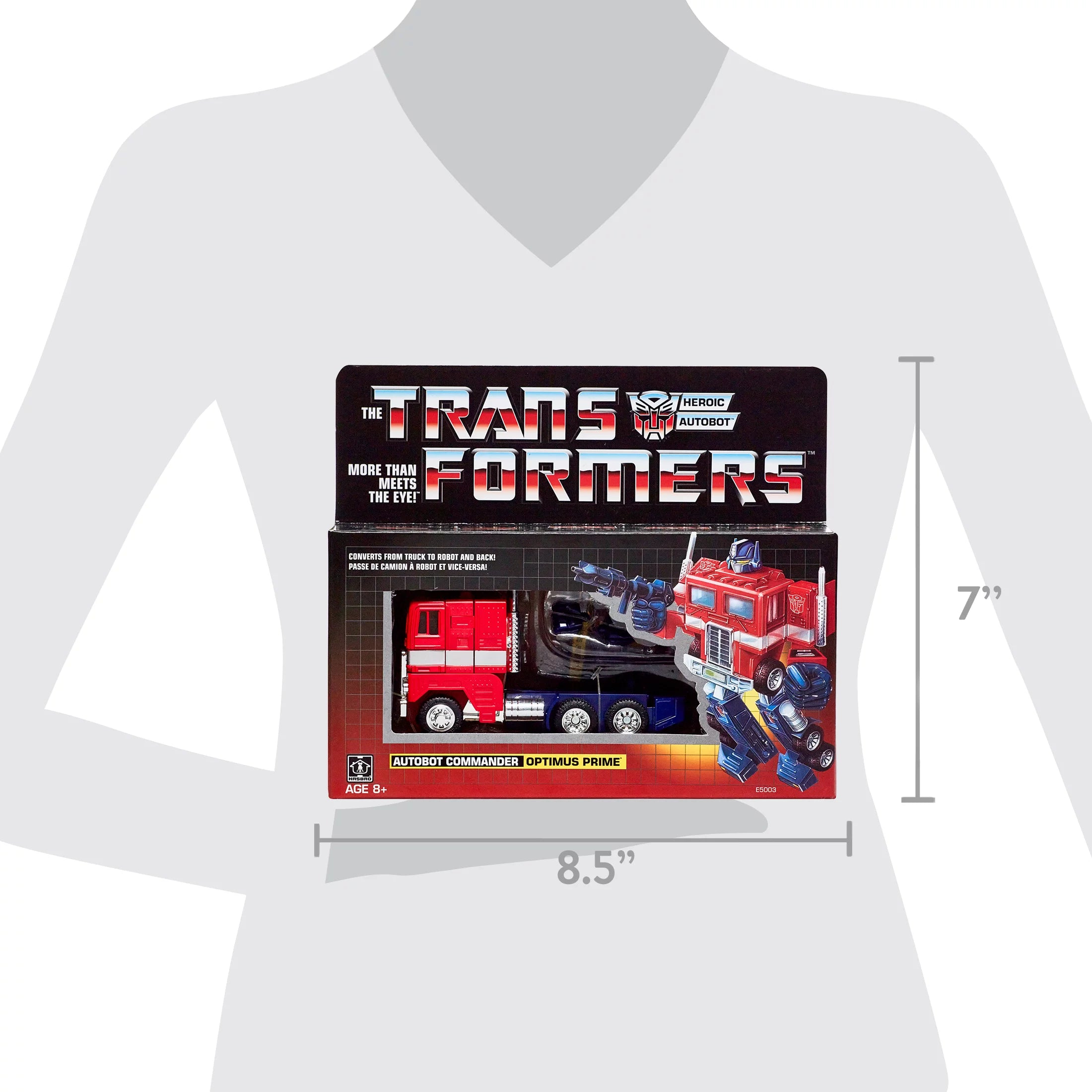 Vintage G1 Optimus Prime Action Figure 7 Inch Toy k7
