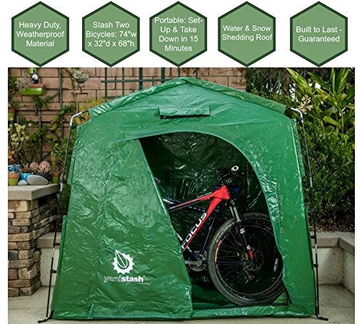 YardStash IV Heavy Duty Outdoor Storage Shed Tent A892019
