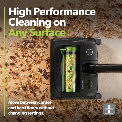 Cordless Vacuum Cleaner with Anti-Hair Wrap Brush Bar for Carpet and Hardwood Floors k7m