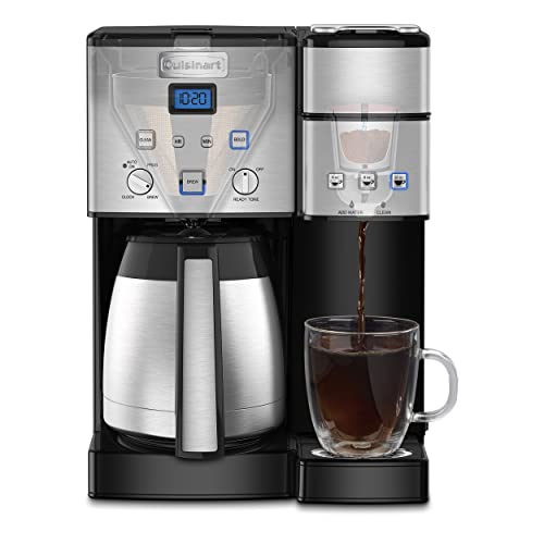 Cuisinart SS-20P1 Coffee Center 10-Cup Thermal Coffeemaker and Single-Serve Brewer, Stainless Steel L3888