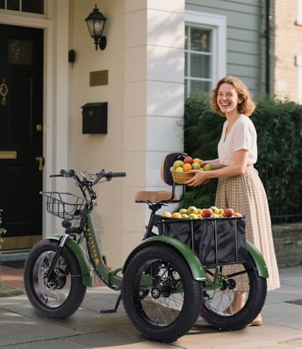Electric Tricycle 3 Wheel Bike for Adults a7