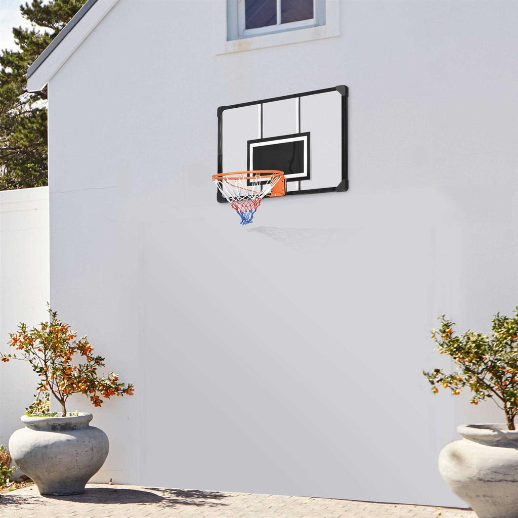 Wall Mounted Basketball Hoop Shatter Proof Backboard k7m